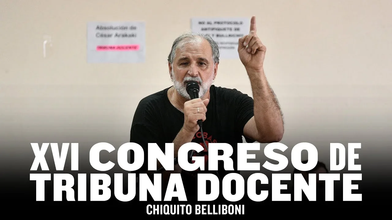 Eduardo Belliboni / Apertura XVI Congreso TD