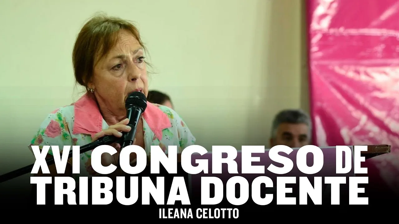 Ileana Celotto / Apertura XVI Congreso TD